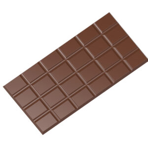 Chocolate World Clear Polycarbonate Chocolate Mold, Bubbles Square  Polycarbonate Chocolate Molds